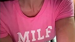 big titted mature woman teases during massage session
