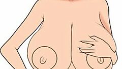 adorable japanese big tits naked fantasy art