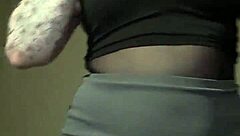 Chubby babe squirts from dildo vibrator pussy play orgasms