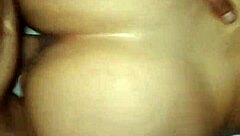 post party homemade couple doggystyle assfucking bent over