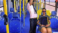 public bus nympho deepthroats monster cock gagging choking wet