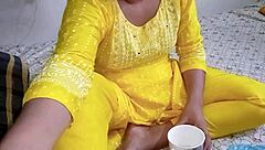 Indian girlfriend moans for deep anal pounding in bedroom bliss part 01