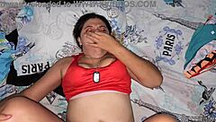 devouring orange bunny's tight latina blonde pussy feels divine