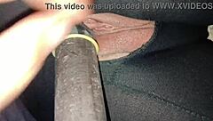 wild streetwhore endures extreme triple anal pounding