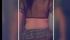Schoolgirl prostitute begs for cock ends covered
