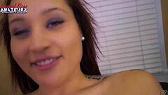 carlee kennedy's tiny tattooed coed dives into rimjob and deepthroat