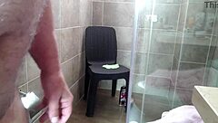 preview of shower wash rubbing body with oils closeup