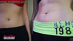 carlee kennedy's tiny tattooed coed dives into rimjob and deepthroat