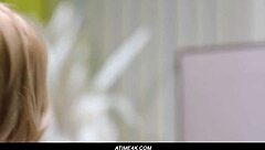 ana foxxx and kenna james enjoy empty office playtime