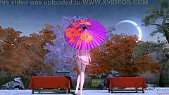 Megurine Luka's Full Nude Red Leaf Project Diva Mod Exposed