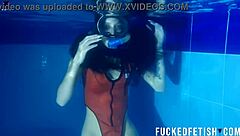 Helen Star Sexy Swimwear Night Apnea Pool