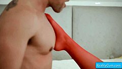 Gyna lynn and shyla stylez got fucked all night long with close views