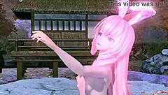 Megurine Luka's Full Nude Red Leaf Project Diva Mod Exposed