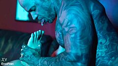 Goddess nick knows how to tease a foot lover