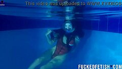 Helen Star Sexy Swimwear Night Apnea Pool