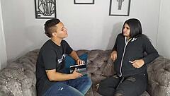 first porn casting of shy but very horny girl named aaroon mush