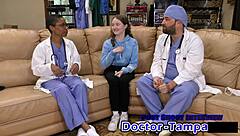 dr tampa pops serena morgan's tight anal virginity
