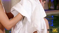 WHOA, TINY 18+ TITS TEEN RIMMED HARD BY RIMMING-LOVING STUD!