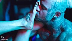 Goddess nick knows how to tease a foot lover