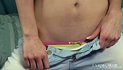 Sexy Janie Jones Fingers Her Horny Gaping Pussy and Ass Deep