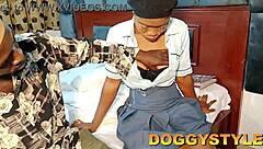 Moaning Loudly While Boss Pounds Me With His Massive Cock