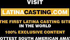 Big booty latina rides producer in casting