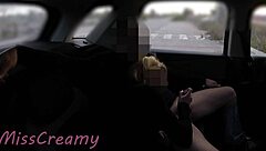 Dogging Slutty Wife And Student In Parking Lot