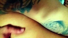 This curvy woman moans very loudly
