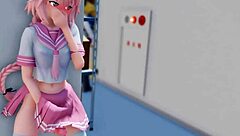 astolfo cums hard in solo play