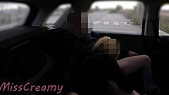 Dogging Slutty Wife And Student In Parking Lot