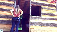 Candid mexican teen 18+ booty in jeans for hidden view