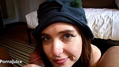 sucking old black senior cock while wearing a stylish french chapeau