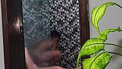 Morning shower sex is the best she makes me eat her pussy after i cummed in her