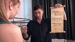 cleaning lady seduced and fucked by bbc stranger in dorm
