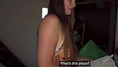 Public agent gets all natural pov blowjob from czech babe