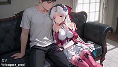 Carlotta came to a sex casting for the first time carlotta sex casting hentai cosplay ai generated