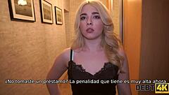 debt4k la peluquera rubia quiere comprar muebles por que deberia follar