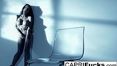 Capri Cavanni Shows Off Her Athletic Body