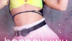 bonneyuwu baile argentina pollerita blanca dancing cute
