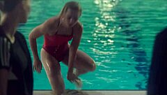 Clara galle hot sexy blonde celebrity sport compilation
