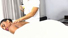 barbara pires makes masseur suck cock