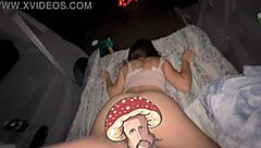 destroying her pussy in holidays with intense action