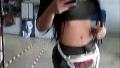 argie tgirl shoots mirror selfie videos