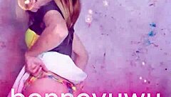 bonneyuwu baile argentina pollerita blanca dancing cute