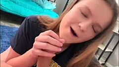 Want to see this college girl ride hard in her dorm?