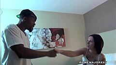 Rome major fucks sexy pale cowgirl debrah ann milks his bbc