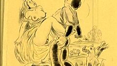 Vintage erotic art