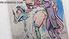 Vintage erotic art