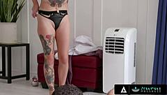 nuru massage big titties girl fucks hard