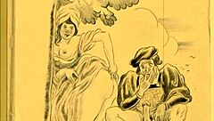 Vintage erotic art
